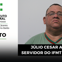 Luto: falecimento do servidor Júlio Cesar Alves