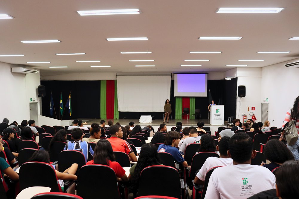 Auditório do IFMT- Campus Cáceres- I Evento Mulheres Mútiiplas