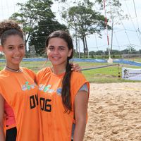 Vice-campeãs - Steffani Dias e Julia de Cassia - 1º Ano E.