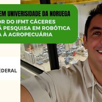 Pesquisador do IFMT Cáceres, Alexandre dos Santos