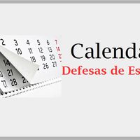 Calendário de Defesa de Estágio -Concl 2015 - Ensino Médio Integrado