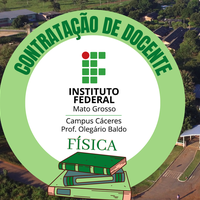 IFMT oferta vaga para contratação de docente na área de Física no Campus Cáceres 